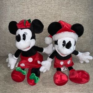 Disney Parks Vintage Minnie and Mickey Doll set